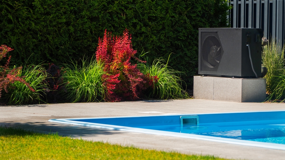 Pompe à chaleur pour piscine installée