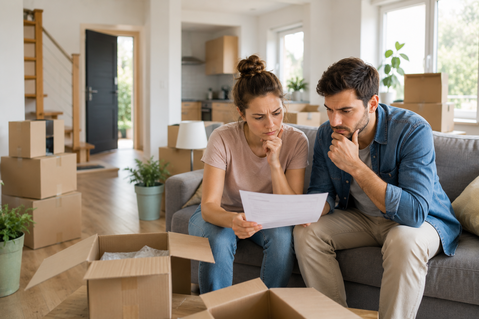 Déménagement : un couple compare les offres pour changer de fournisseur d'électricité