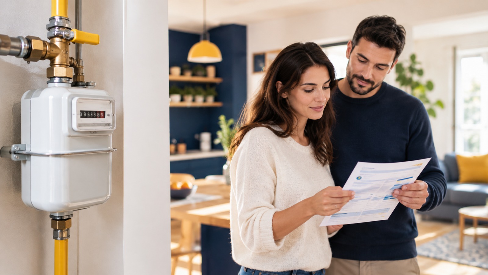 Gaz naturel: pourquoi le compteur affiche des m³ et la facture des kWh?